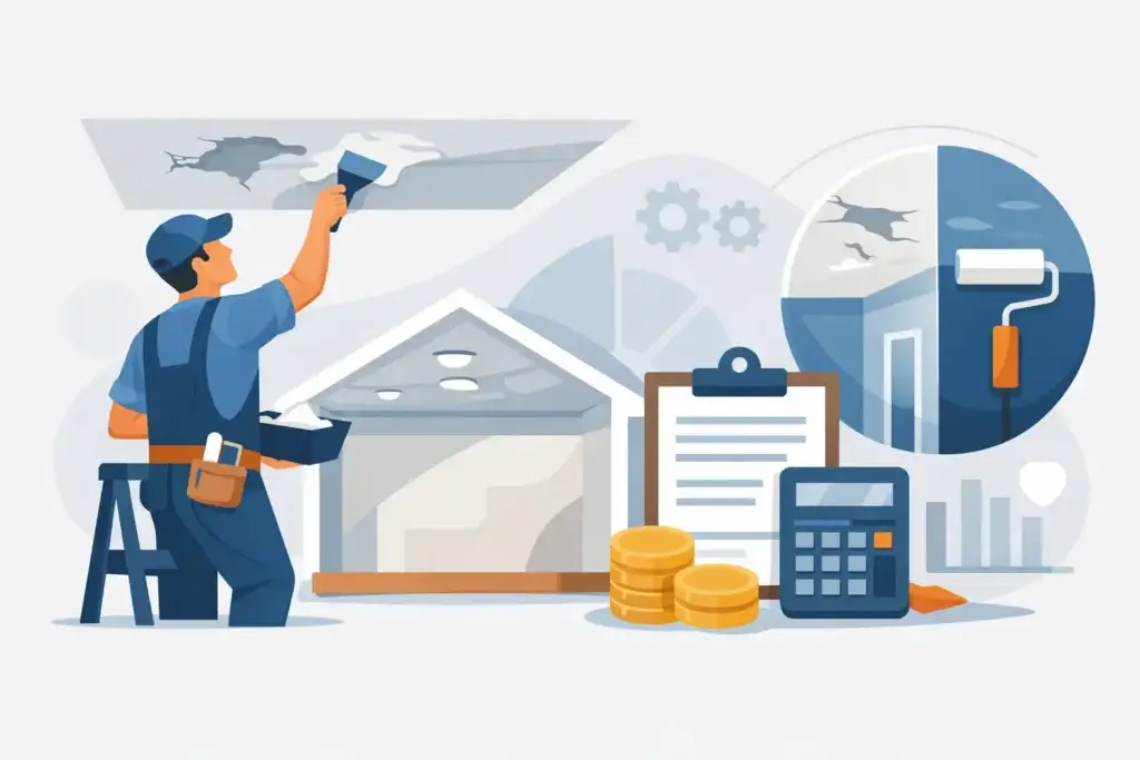 Drywall Ceiling Repair Cost Explained