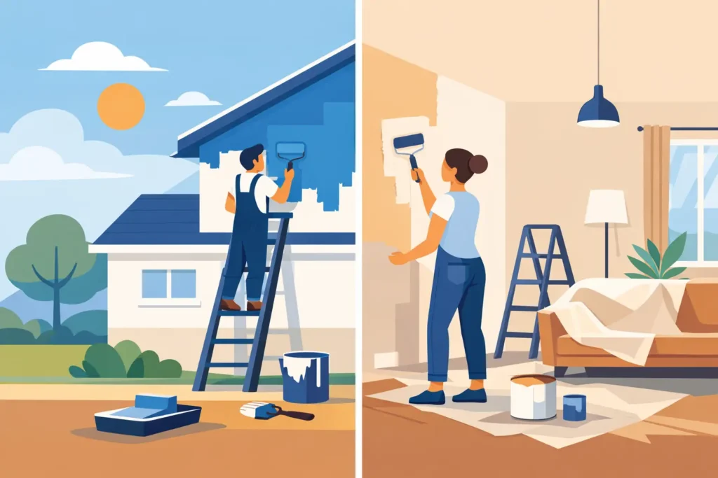 Is Exterior Paint Better Than Interior? Is Exterior Paint Better Than Interior?