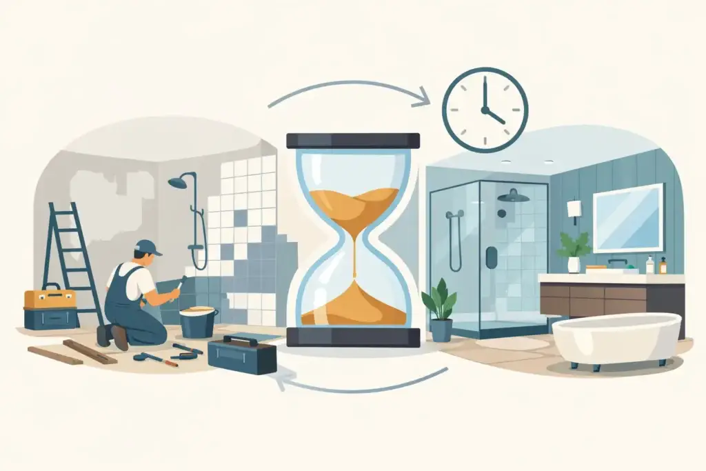 How Long Bathroom Remodel Takes to Finish How Long Bathroom Remodel Takes to Finish
