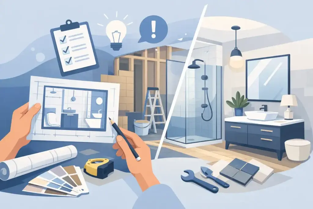 How to Plan Bathroom Remodel the Right Way
