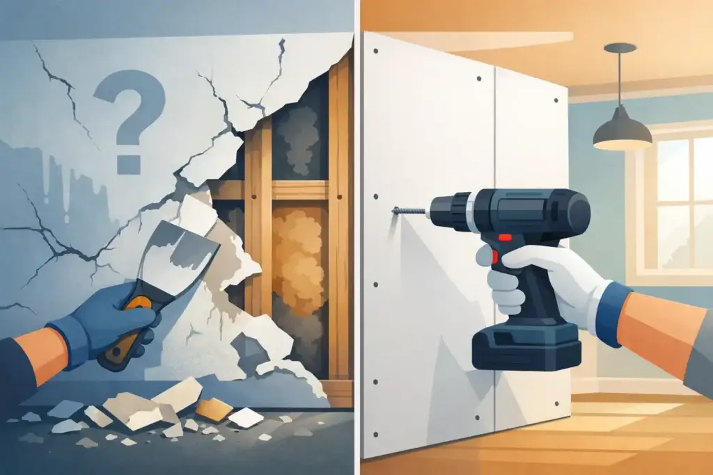 When Should Drywall Be Replaced?