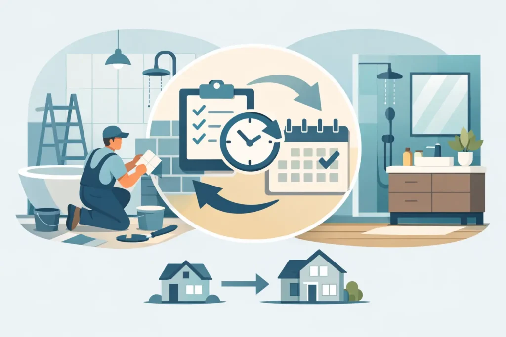 Bathroom Renovation Timeline Guide for Homeowners