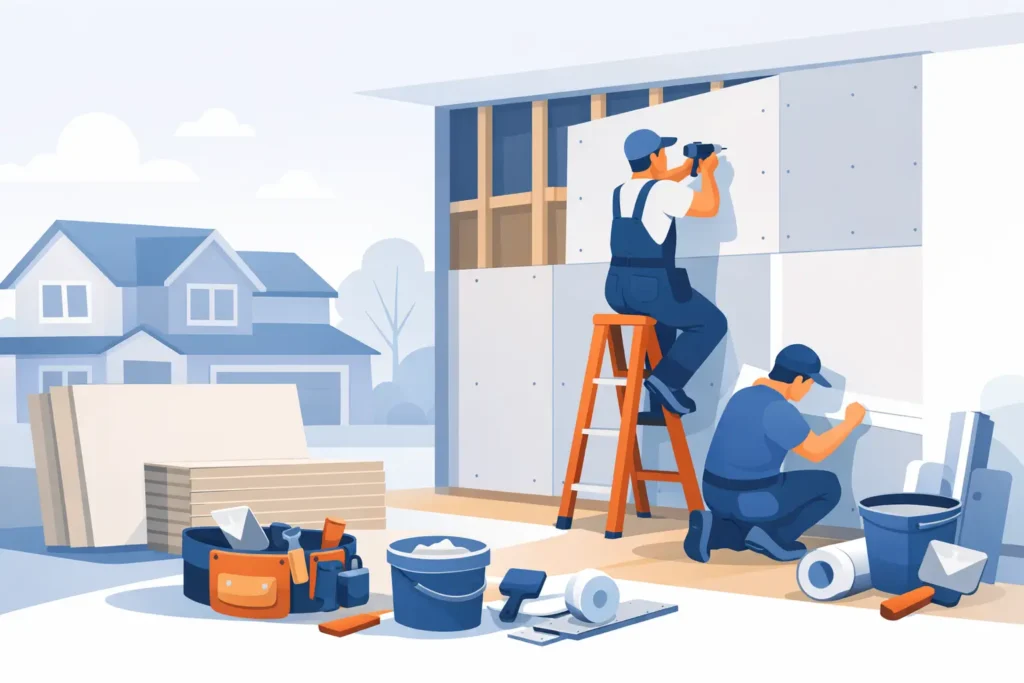 Residential Drywall Project Guide for Homeowners